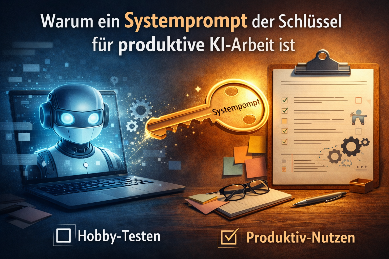 Was ein Systemprompt wirklich ist - Systemprompt als Schlüssel für produktive KI-Nutzung